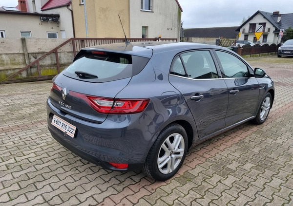 Renault Megane cena 51700 przebieg: 88269, rok produkcji 2019 z Myślenice małe 121